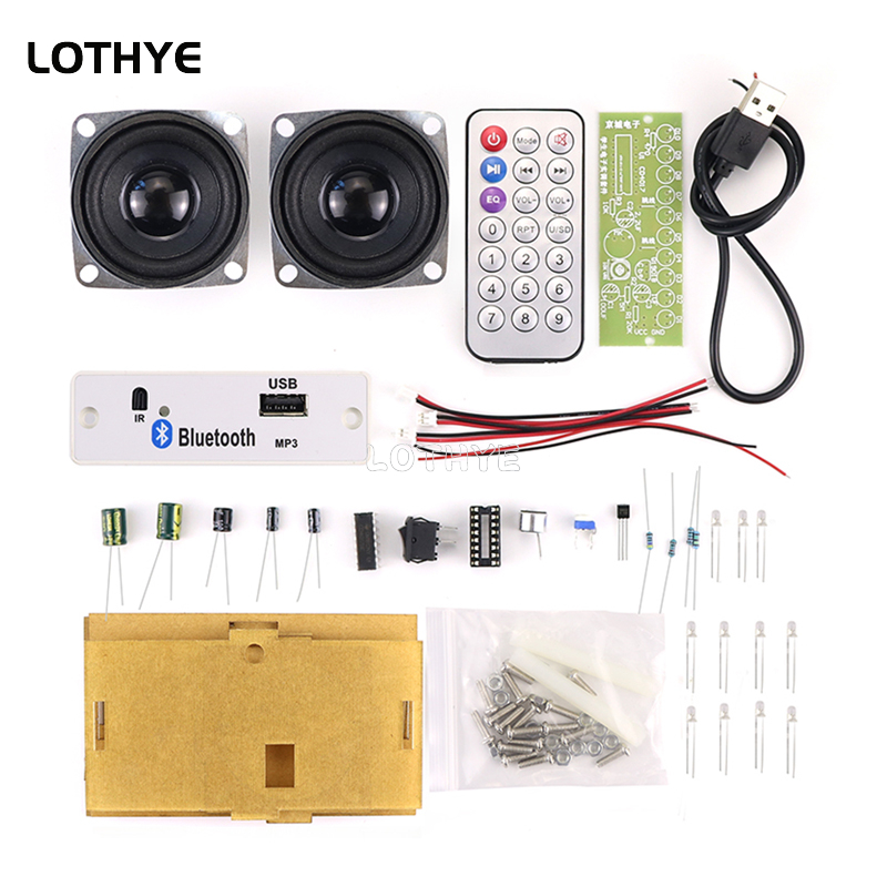Diy Electronics Project Kit - Mini Amplifikatör Ses Bluetooth 3W*2 Hoparlör