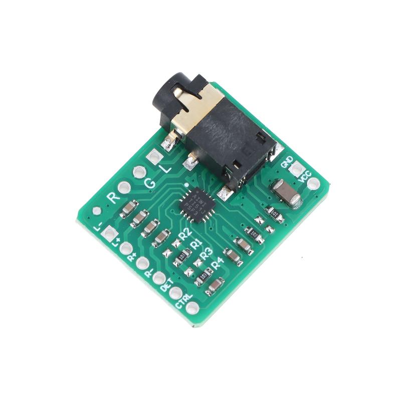 Diy Audio Electronics Kit - TPA6132 Kulaklık Amplifikatör Kartı Diferansiyel Tek