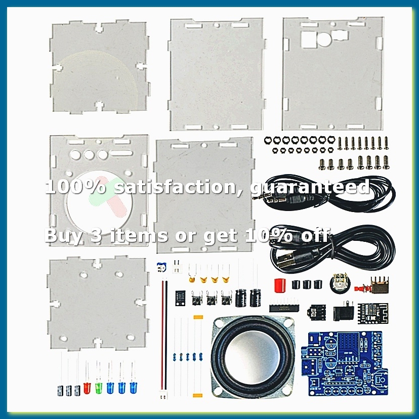 Diy Electronics Project Kit - Kendin Yap Bluetooth Hoparlör Kiti Elektronik