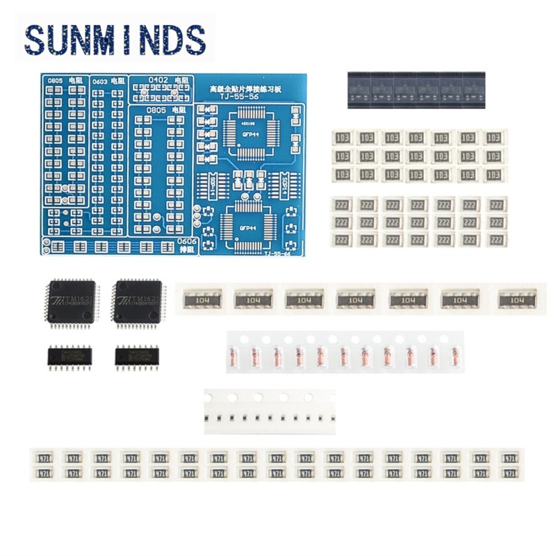 1 adet SMT SMD Bileşen Kaynak  - Diy Electronics Learning Kit incelemesi ve fiyatı