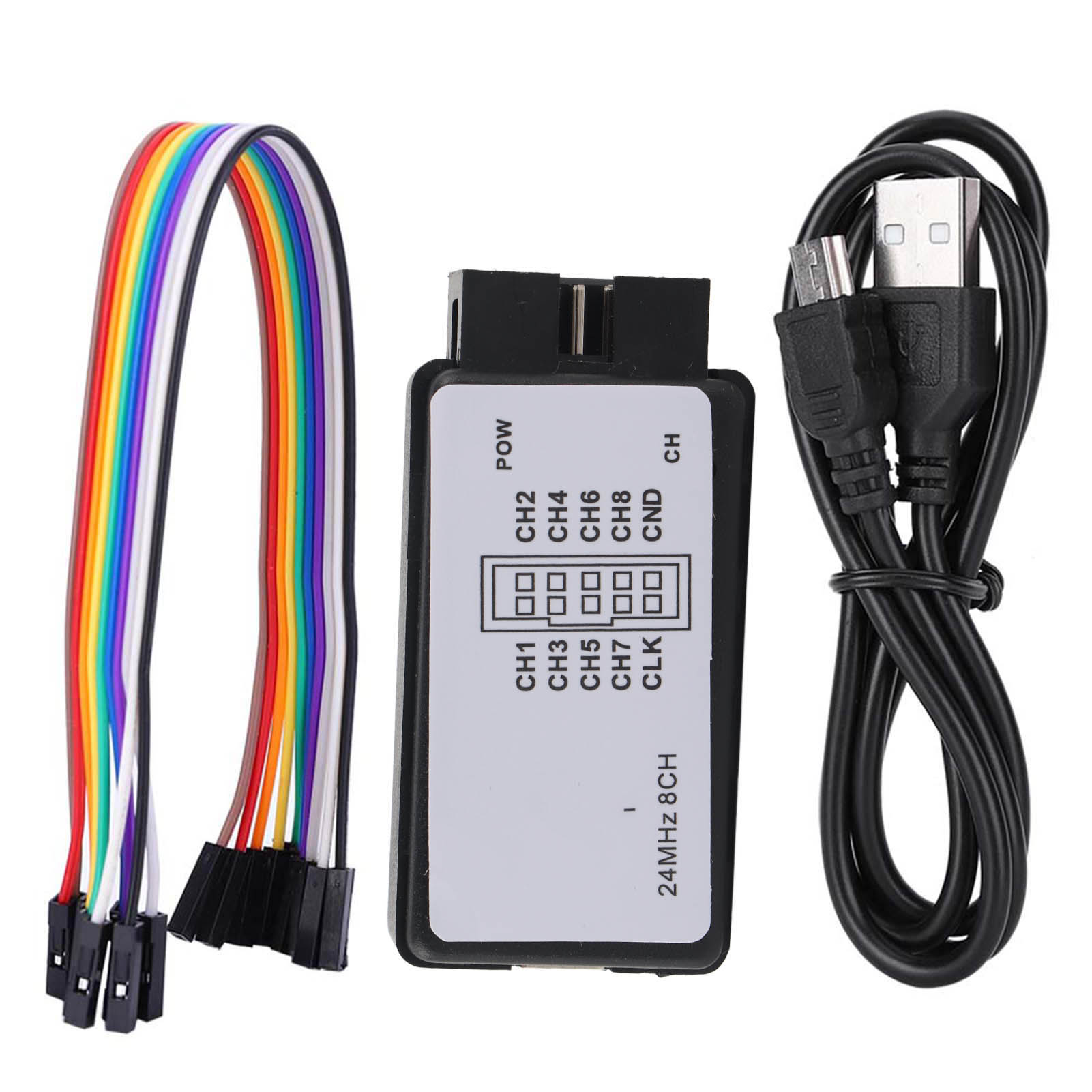 Lojik Analizör 24MHz USB Lojik - Logic Analyzer Usb incelemesi ve fiyatı