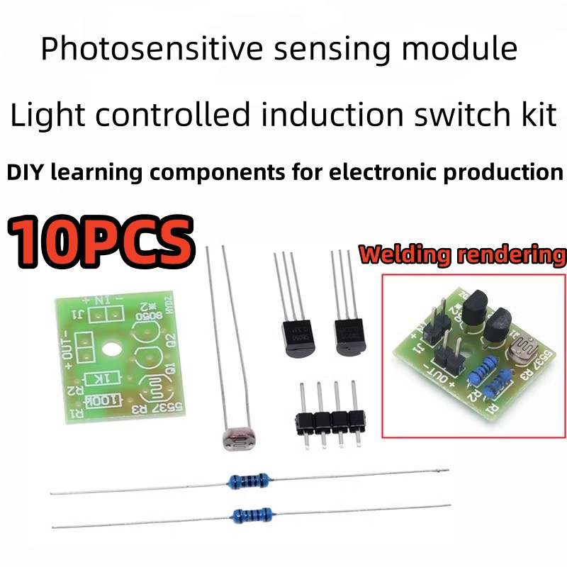 10 adet işık duyarlı algılama  - Diy Electronics Learning Kit incelemesi ve fiyatı