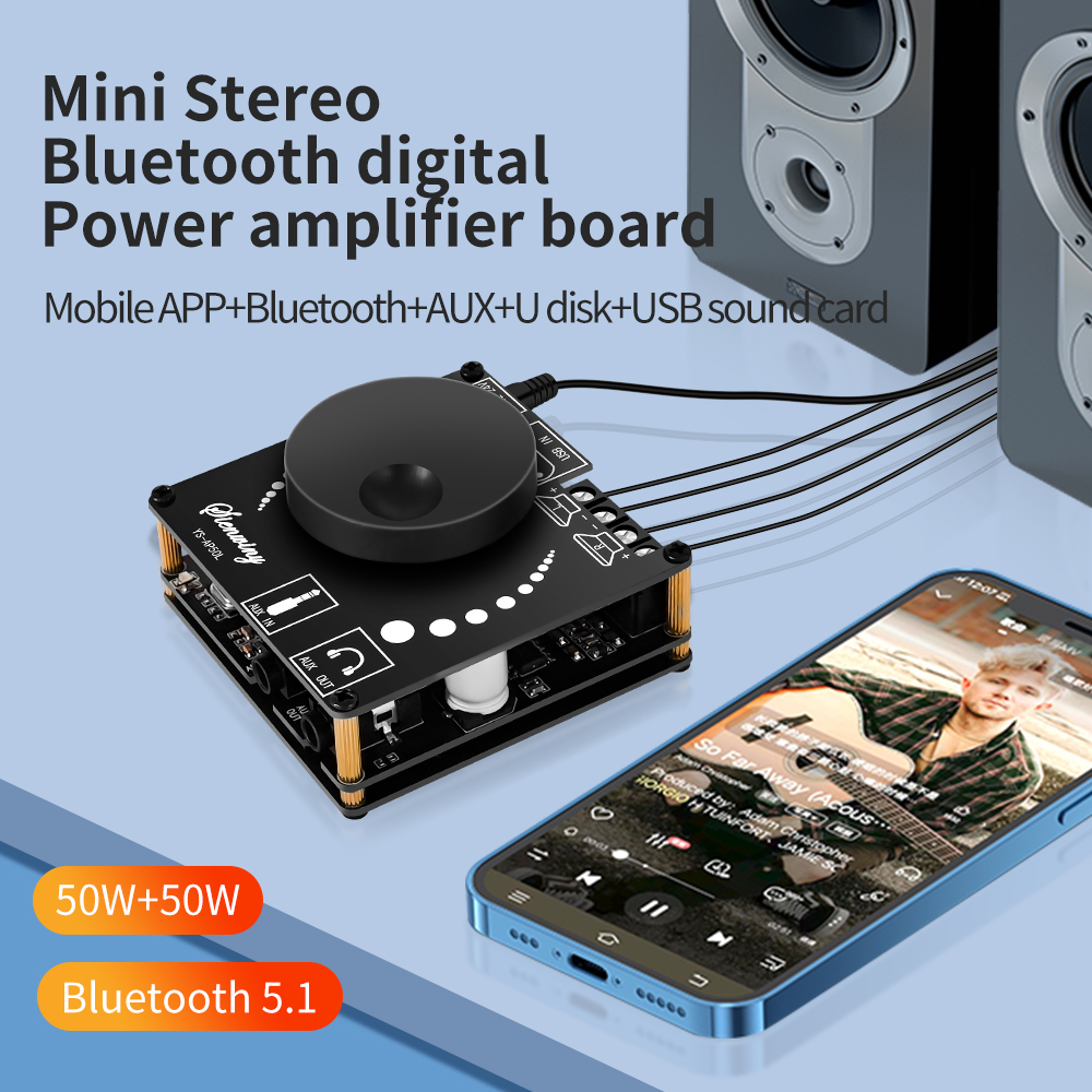DIY Ses Modifikasyon Modülü 50 - Diy Audio Electronics Kit incelemesi ve fiyatı
