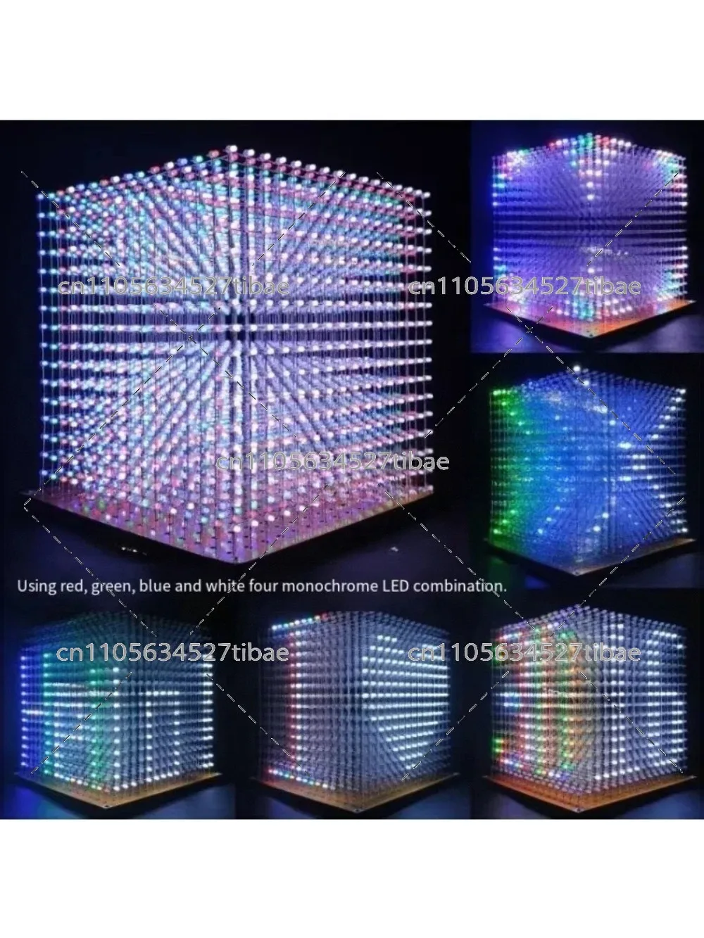 3D16mini Işık Küpü Kiti 16x16x - Diy Electronics Project Kit incelemesi ve fiyatı