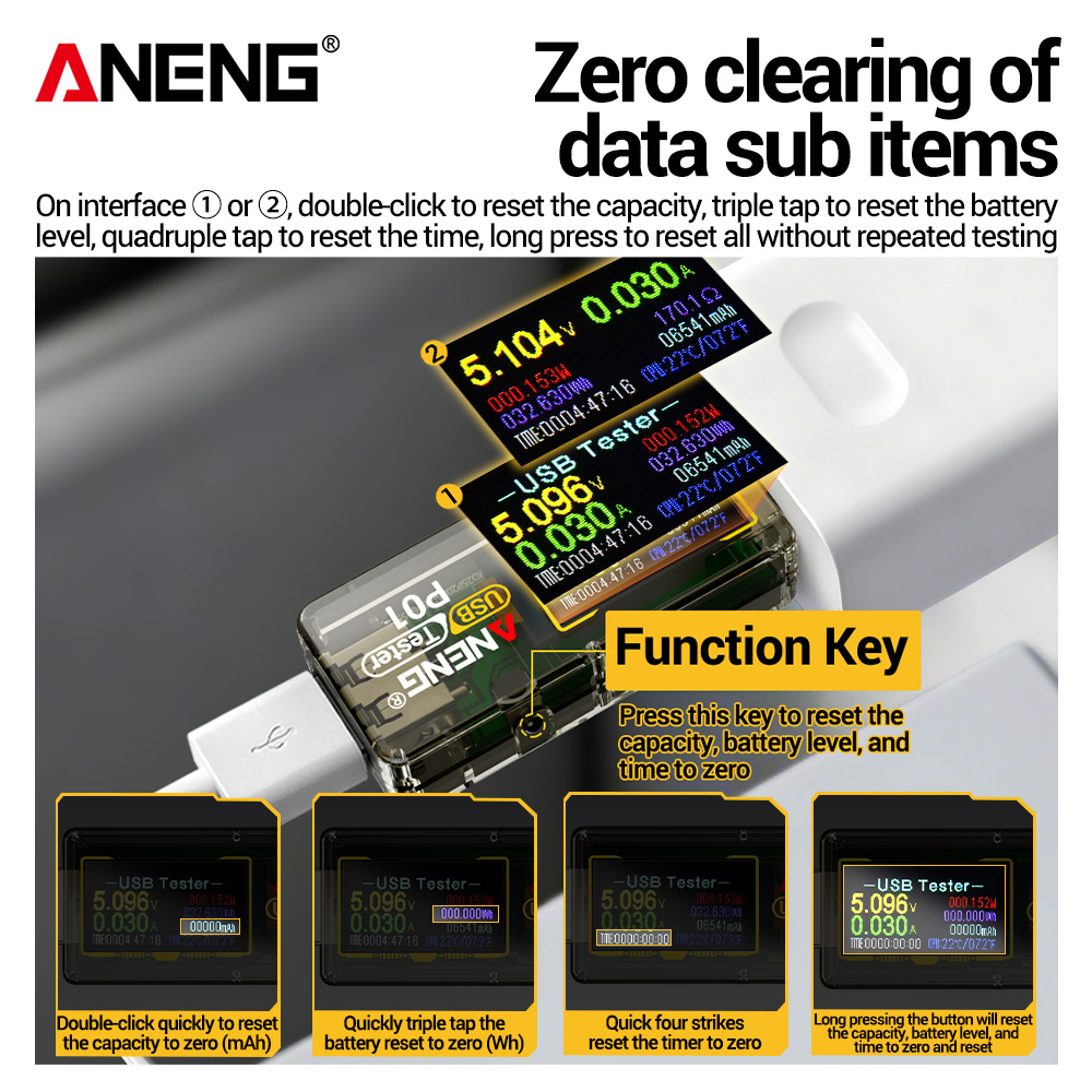 ANENG P01 USB Test Cihazı, Vol - Logic Analyzer Usb incelemesi ve fiyatı